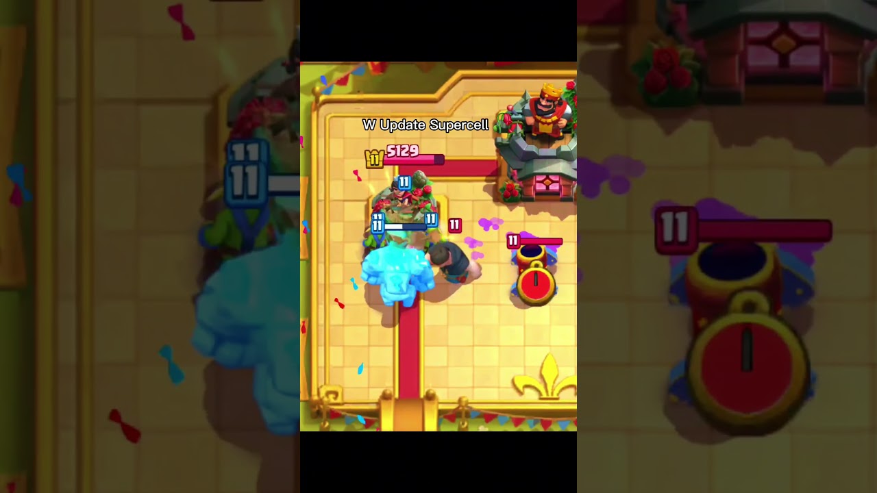 W Update Supercell 🥀 #clashroyale