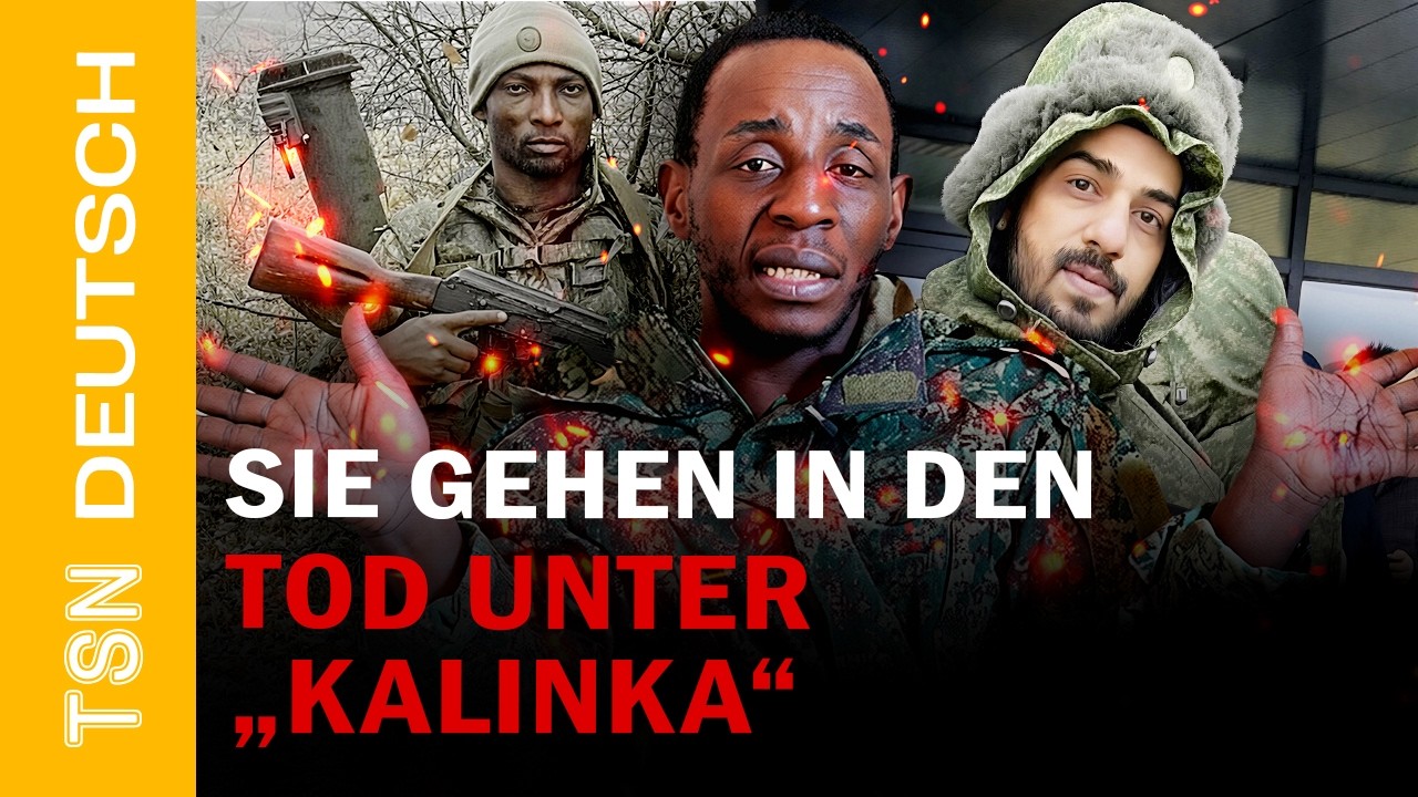 Der Kreml schickt AUSLÄNDISCHE SÖLDNER unter „Kalinka“ an die Front!