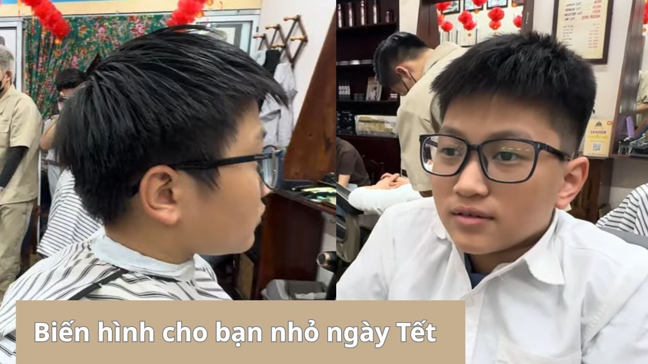 Cắt Tóc Trẻ Em Ngày Tết