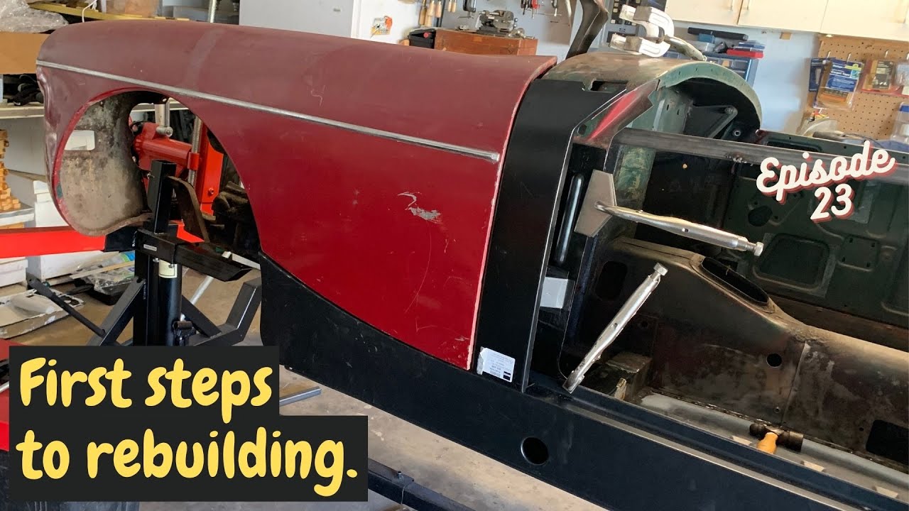 Mg Midget Restoration: Welding in the Outer Footwell S1E23