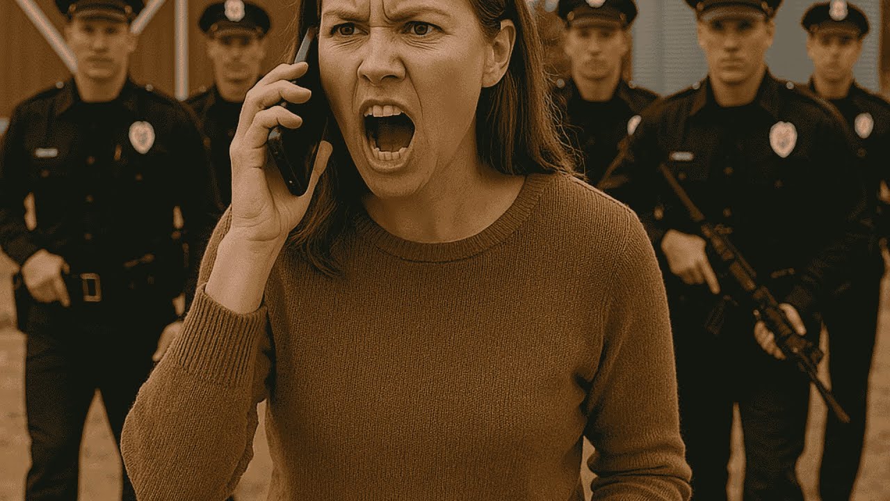 Карен из HOA звонит в службу спасения 911 на моей ферме — не знала, что полиция уже приехала за ней