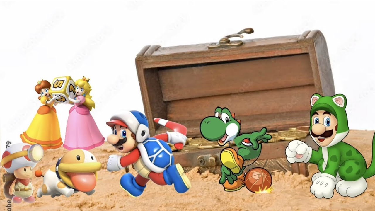 Super Mario Clubhouse Episode 8: Mario's Treasure Hunt (Updated)