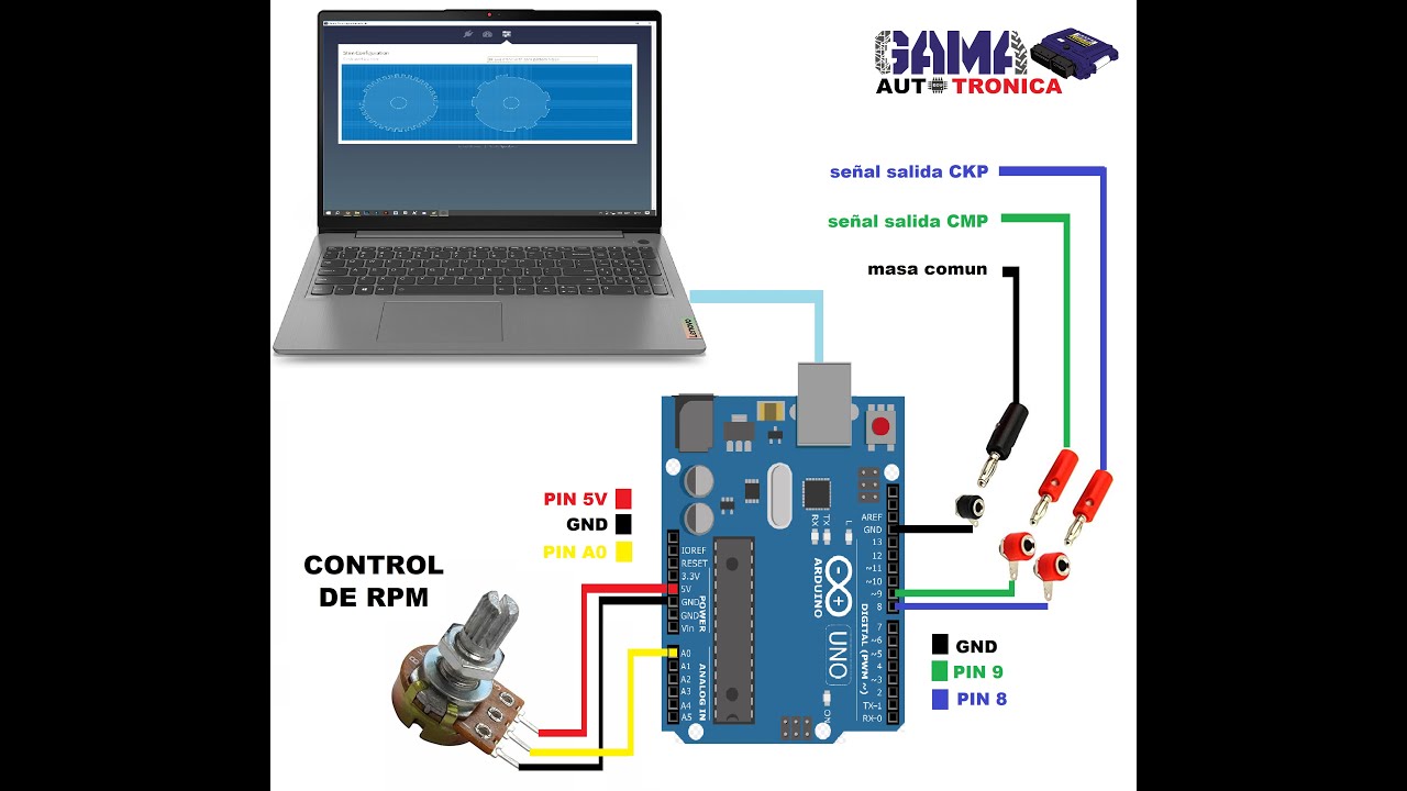 Generador CKP CMP Arduino
