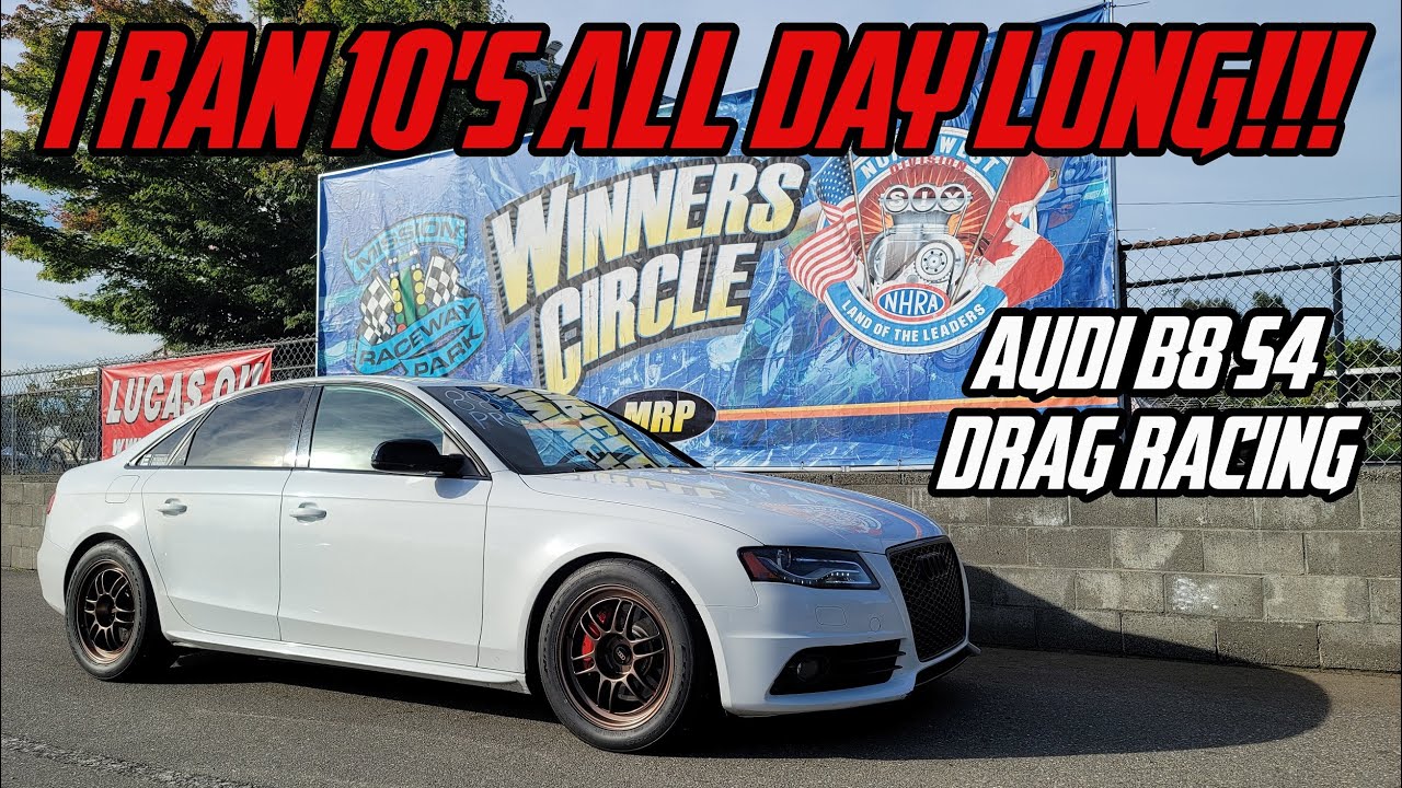Daily Driven Audi B8 S4 Runs 10 Second 1/4 Mile Passes All Day Long
