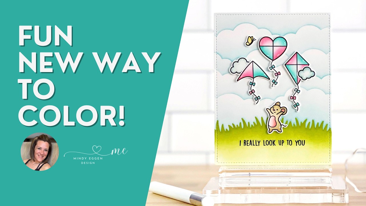 A Fun New Way To Color!! Lawn Fawn Coloring Stencils