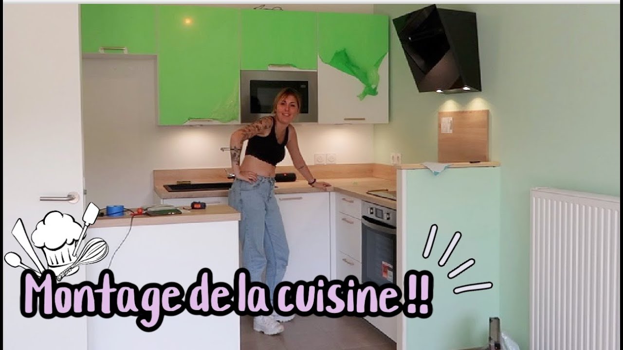 #MargauxProprio6 : On commence à monter la nouvelle cuisine (elle est CANON 😍)