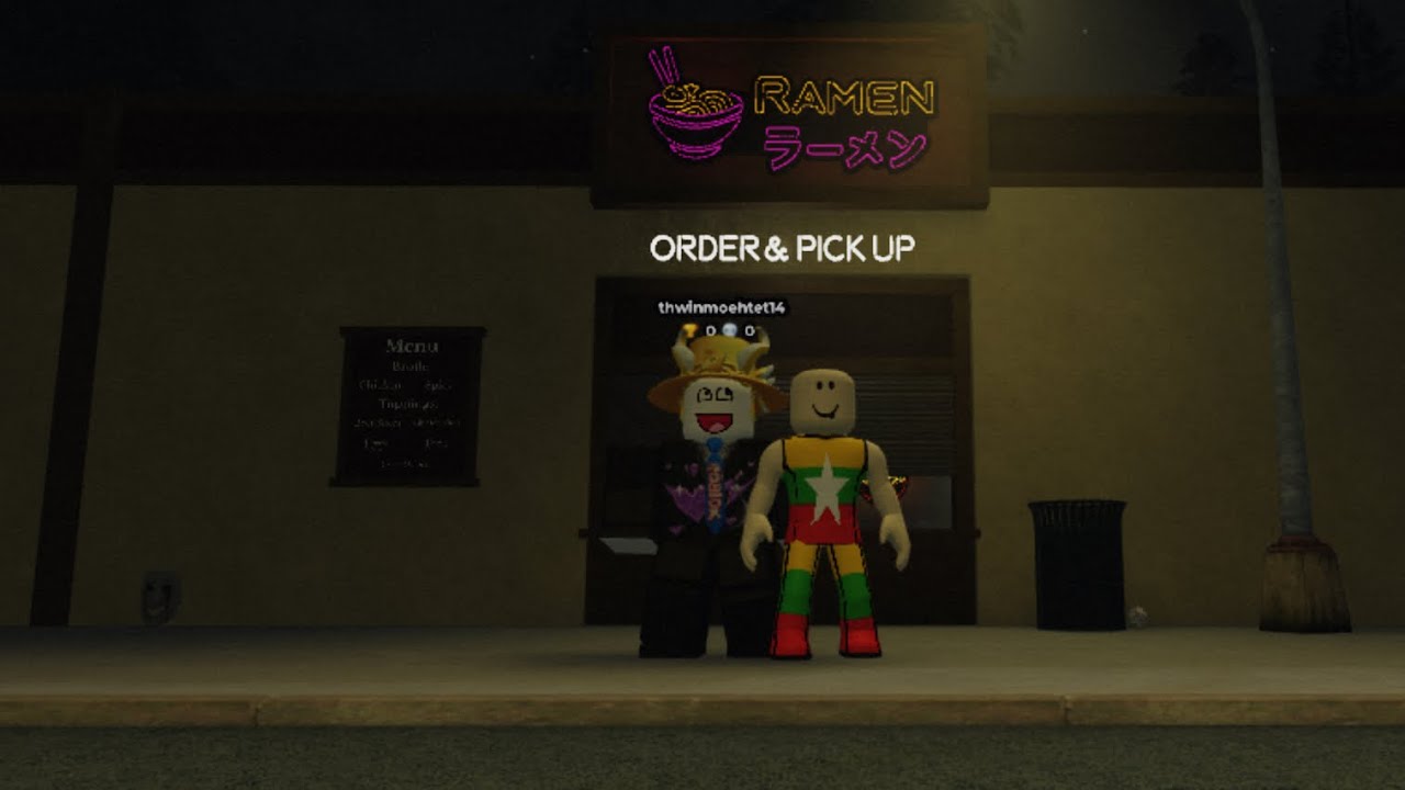 Playing scary ramen with @ryancoolster 