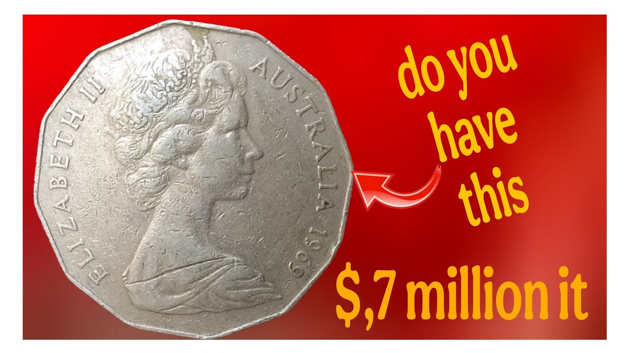 Most Expensive 1969 Elizabeth II 50 Cent Coin Australia | Rare Coin Worth Thousands