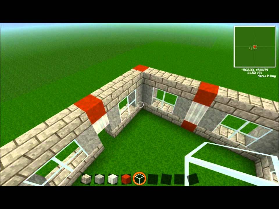 Minecraft Advanced Building Tutorial: Wall Segments