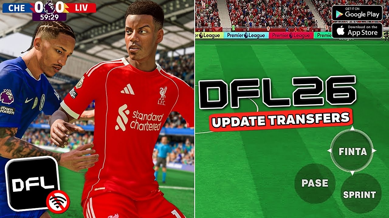 DFL 26 DOWNLOAD MEDIAFIRE 🚀 ATUALIZA&Ccedil;&Atilde;O DE ELENCOS + APK ANDROID 15 🔥 MODO CARREIRA 🏆 LINK DIRETO