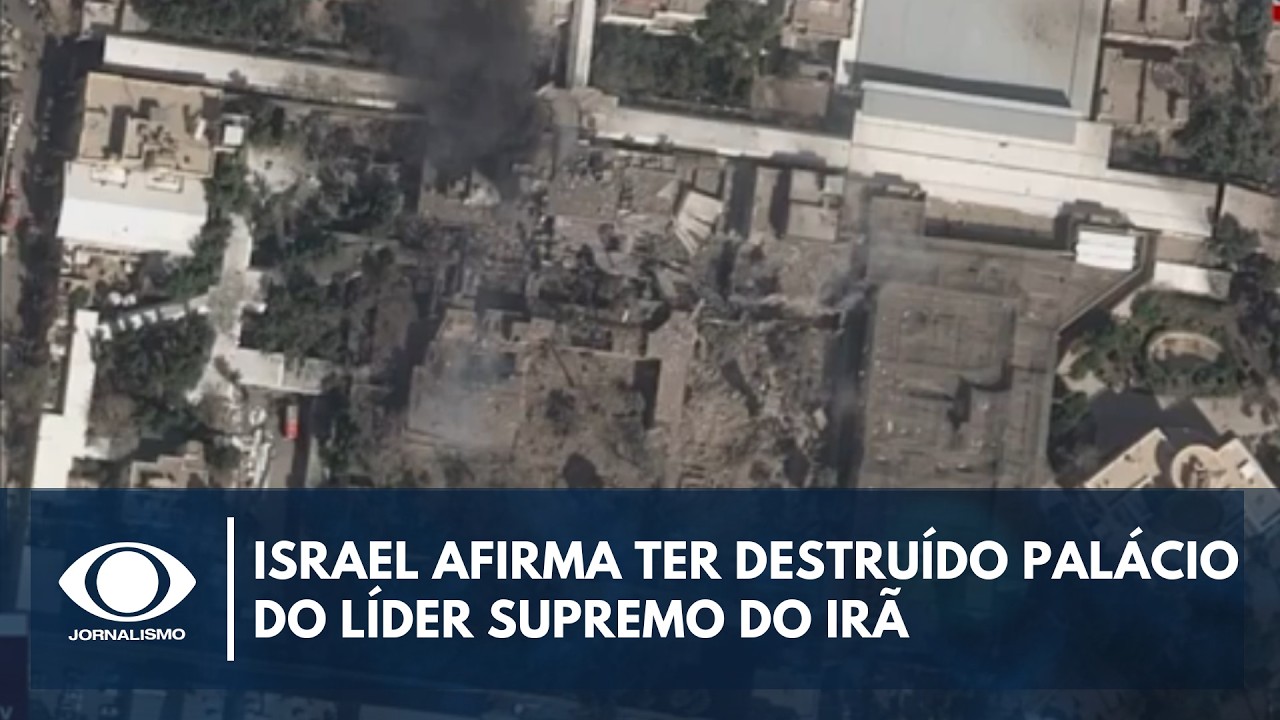 Israel afirma que destruiu palácio do líder supremo do Irã, Ali Khamenei