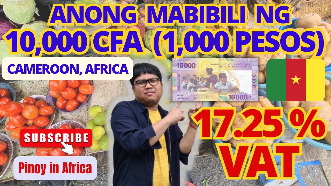 1000 Pesos Budget Challenge in Cameroon (Super HIGH VAT in AFRICA)