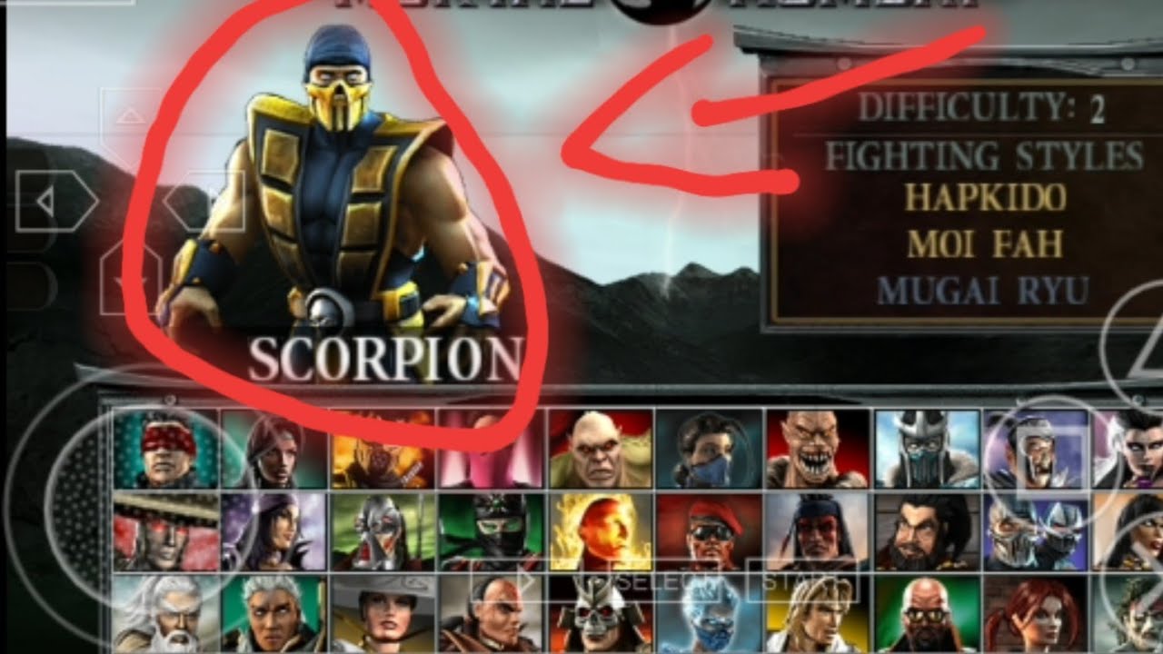 Como desbloquear todas as skins ( Trajes alternativos) no Mortal Kombat Unchained PSP