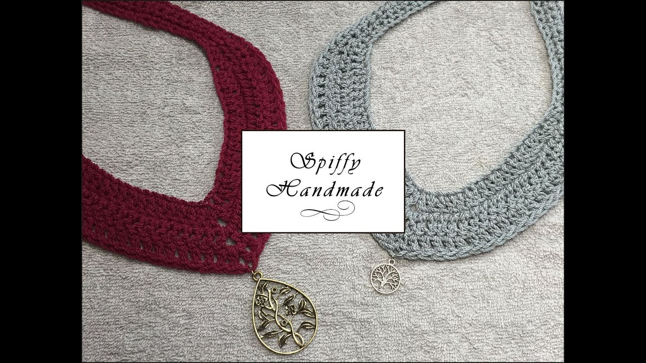 Spiffy Crochet Necklace and Surprise-Giveaway Closed