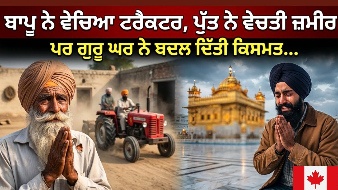 ਬਾਪੂ ਨੇ ਵੇਚਿਆ ਟਰੈਕਟਰ, ਪੁੱਤ ਨੇ ਵੇਚਤੀ ਜ਼ਮੀਰ!