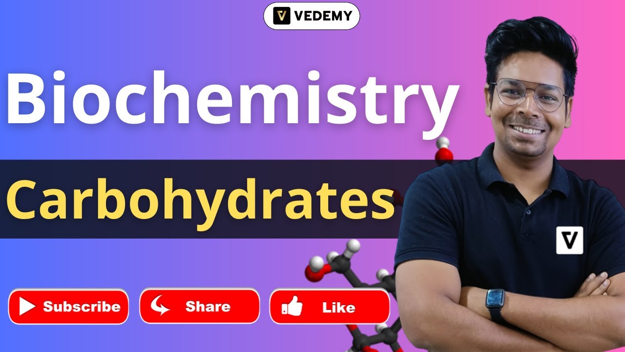 Carbohydrates | Biochemistry |  By Virendra Singh | CSIR | GATE | DBT | ICMR | CUET | JAM |
