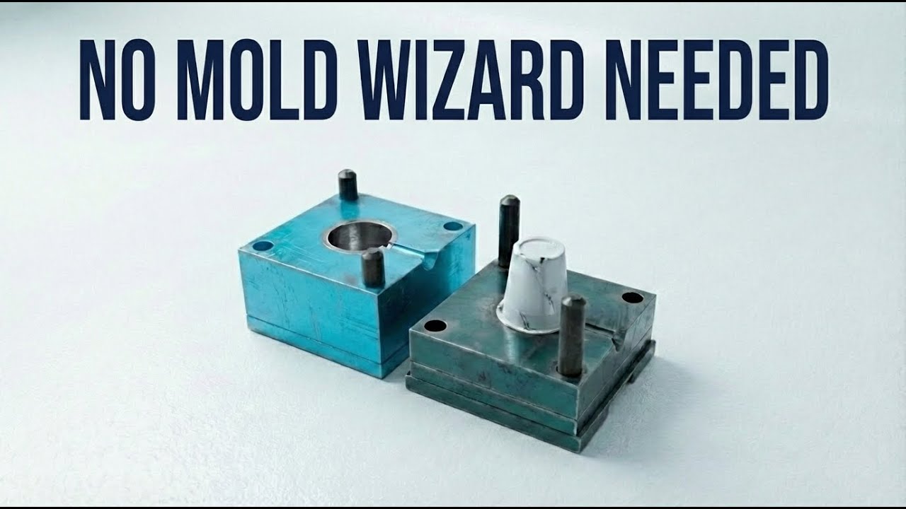 Siemens NX Tutorial: How to Extract Core & Cavity Without Mold Wizard