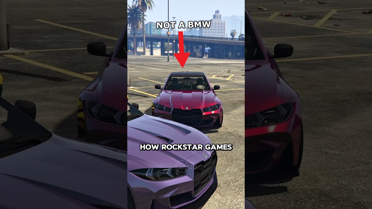 How GTA Copies Real Cars (Legally)