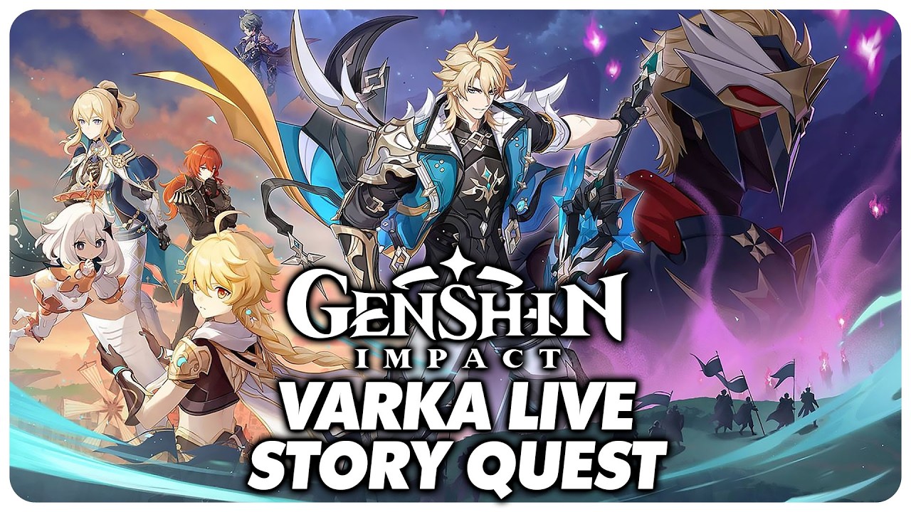 Full Varka Story Quest LIVE Playthrough - Genshin Impact 6.4 / Luna 5