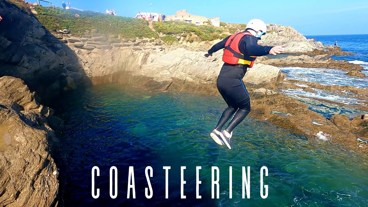 COASTEERING in Cornwall | I was *TERRIFIED* 😱