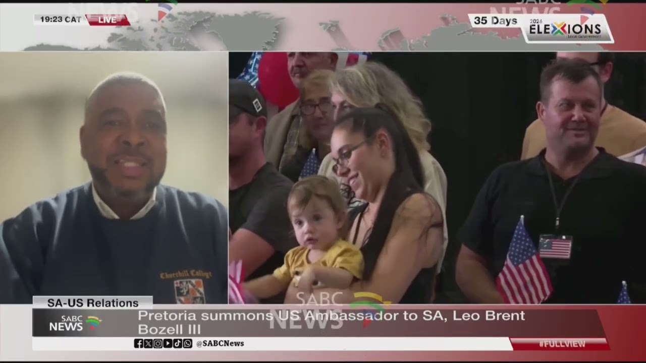 SA-US Relations | US ambassador Bozell demarched by SA government