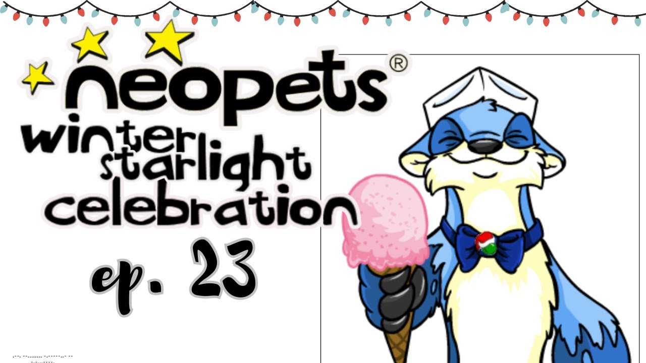 Avatar collectors: get your money up not your funny up | Neopets Winter Starlight Celebration Day 23