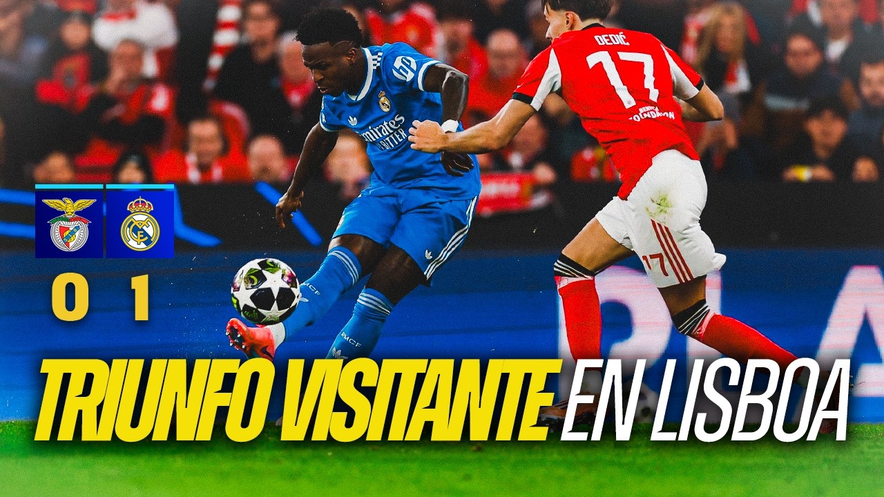 ANÁLISIS DEL BENFICA 0-1 REAL MADRID CF