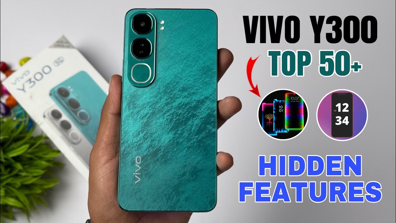 Vivo Y300 5G Top 50++ Hidden Features | Vivo Y300 Tips & Tricks | Vivo Y300 5G