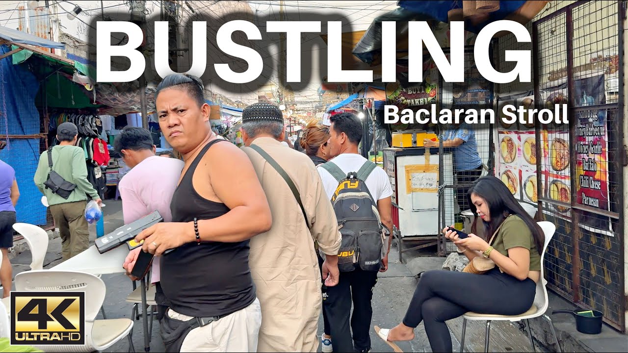 Hustle Life in Baclaran Parañaque Metro Manila Philippines [4K]