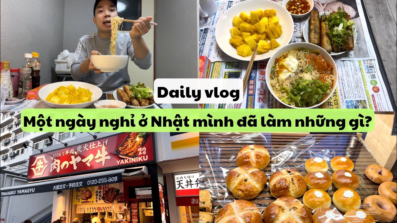 541 | Daily vlog | Đây Là Cuộc Sống Và 1 Ngày Nghỉ Của Người Việt Đi XKLĐ Nhật Bản | Đức Thư Vlogs
