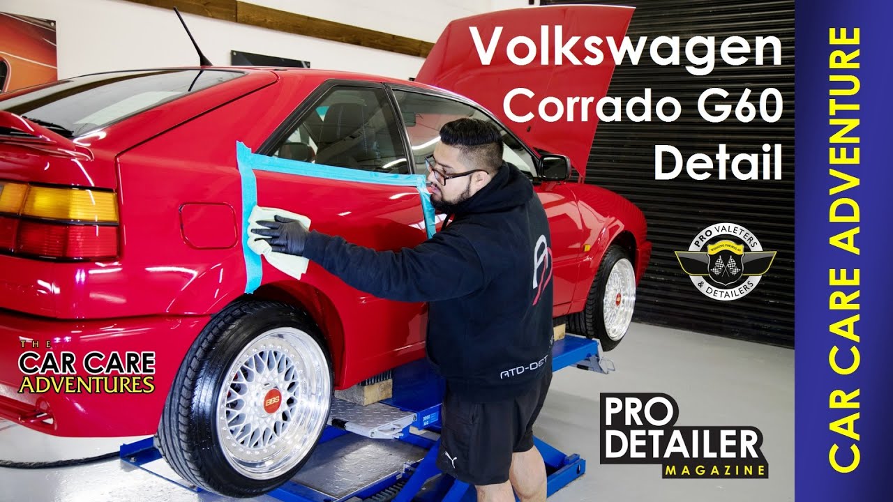 VW Corrado G60 Supercharged Detail by ATD Detailing - Car Care Adventures Episode 1, Part 1