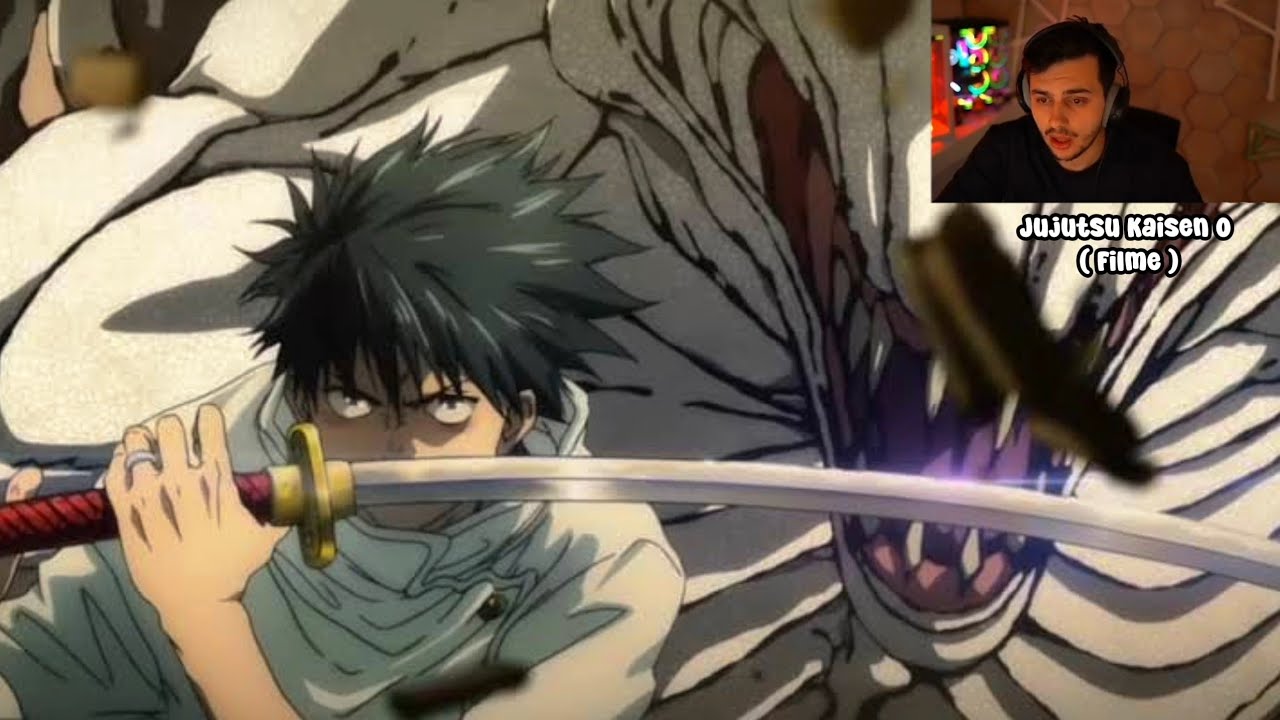 GabePeixe - YUTA É INSANO | Jujutsu Kaisen 0 | Filme ( React )