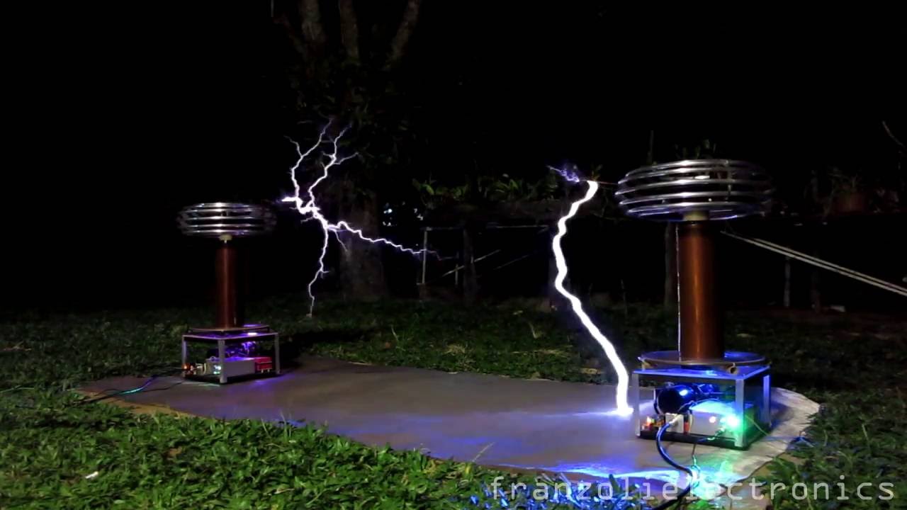 Dr. Who Theme on Musical Tesla Coils.