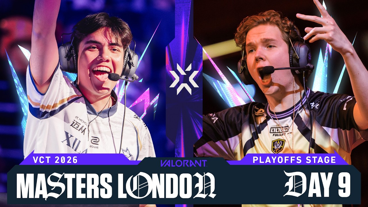 XLG vs. EDG / PRX vs. VIT &mdash; VALORANT Masters London &mdash; Playoffs &mdash; Hari 9