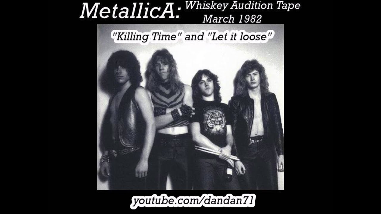 Metallica Whiskey a go go audtion tape 1982 