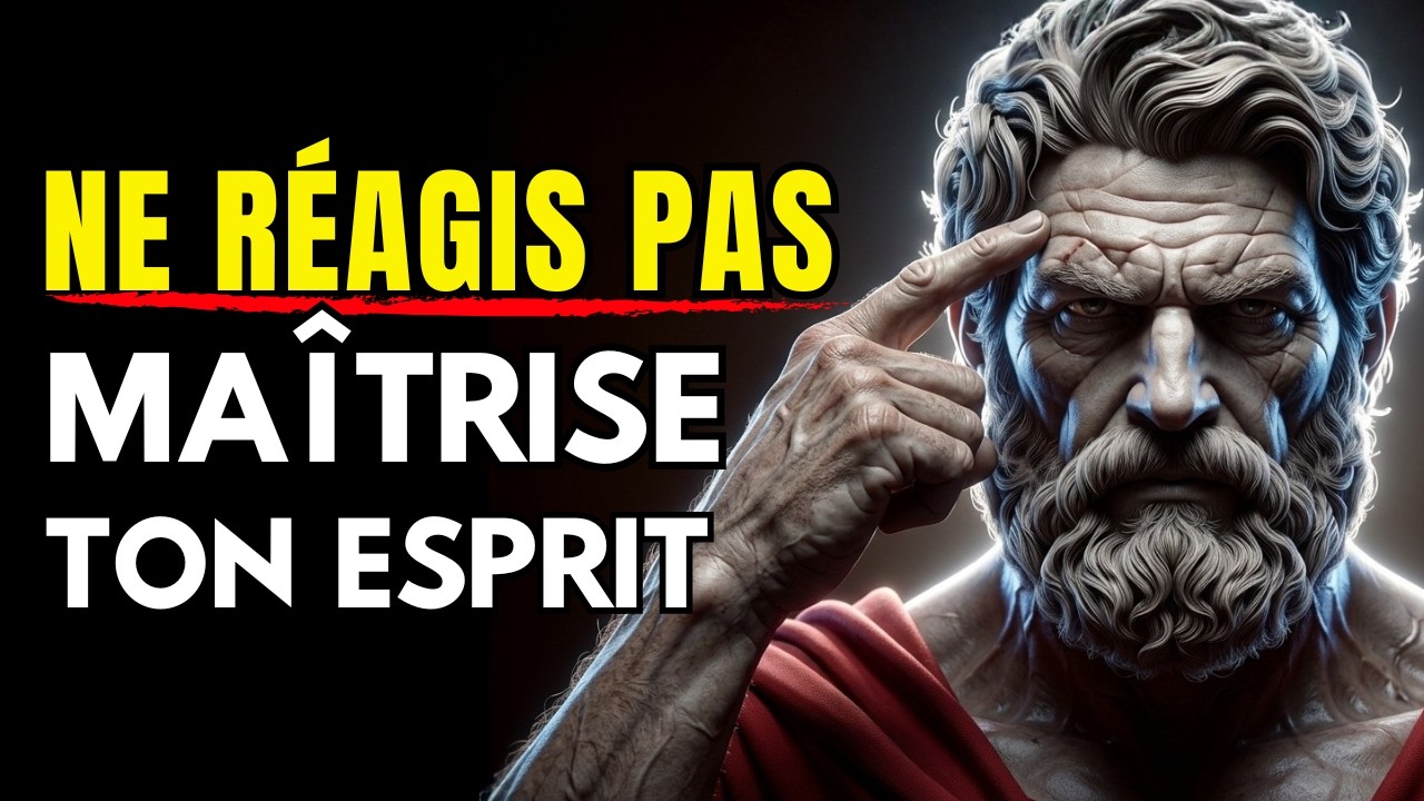 NE RÉAGIS PAS : 9 HABITUDES STOÏCIENNES POUR MAÎTRISER TON ESPRIT EN 2026 | STOÏCISME