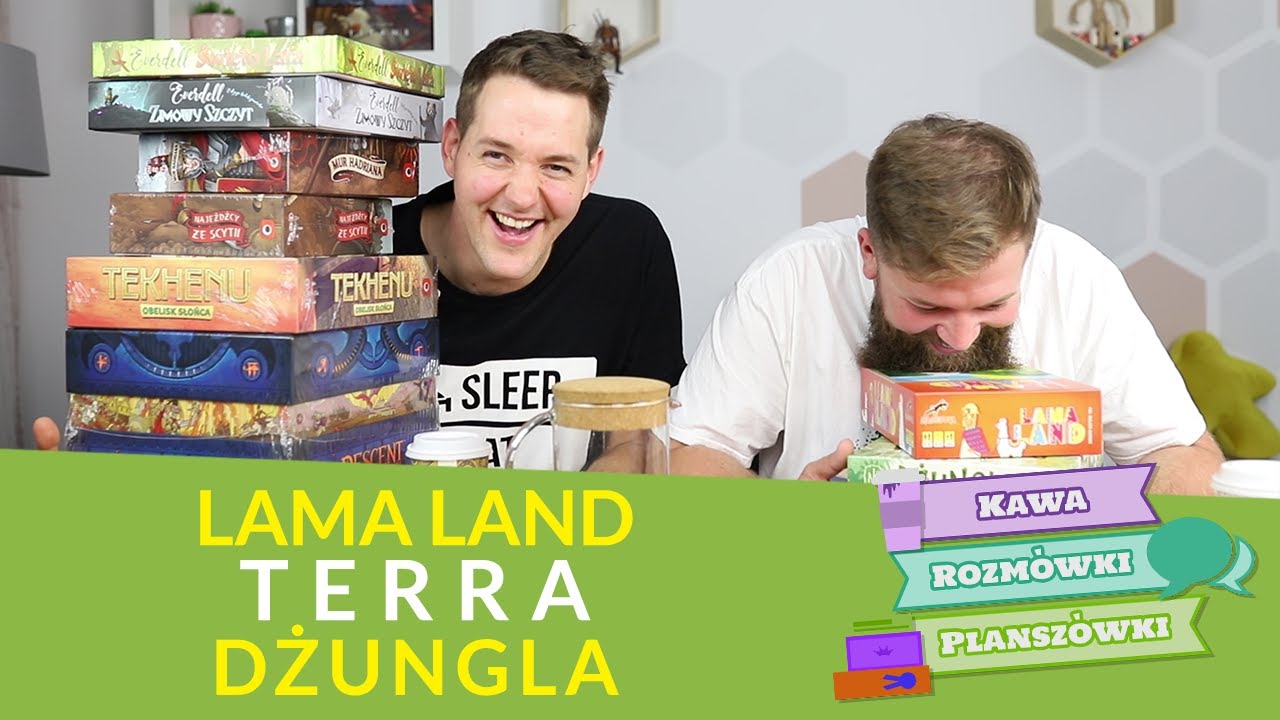 Lama Land, Terra i Dźungla | Wraca Kawa, rozmówki i planszówki
