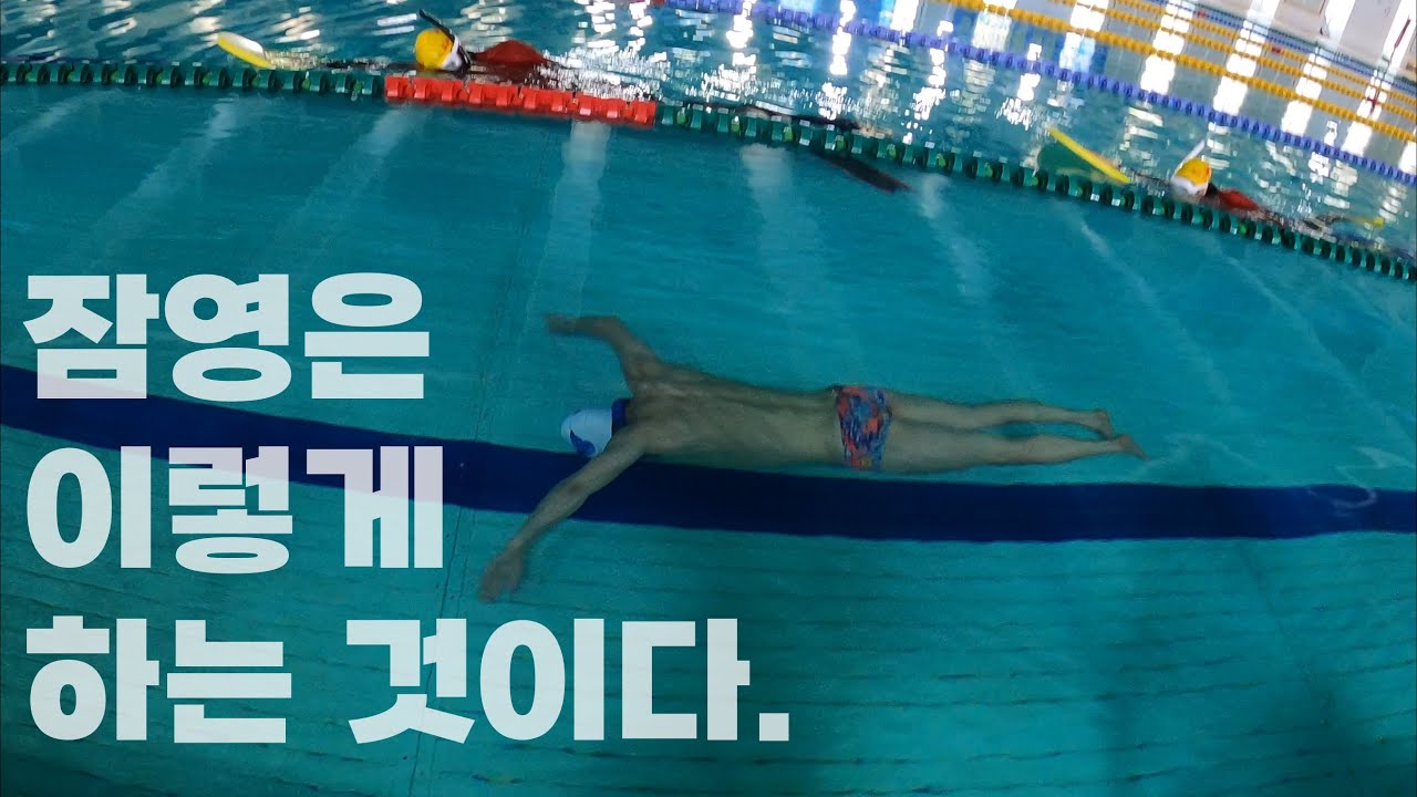 잠영 100m 도전! 잠영 실전 노하우. freediving dnf 100m,  프리다이빙 노핀잠영 underwater swimming 100m ㅣ how to underwater