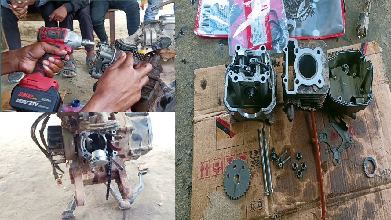 yamaha ray z scooter engine fitting