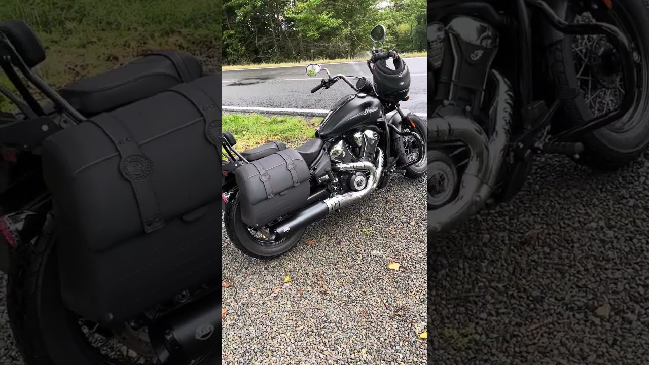 Indian Super Scout exhaust s&s grand national