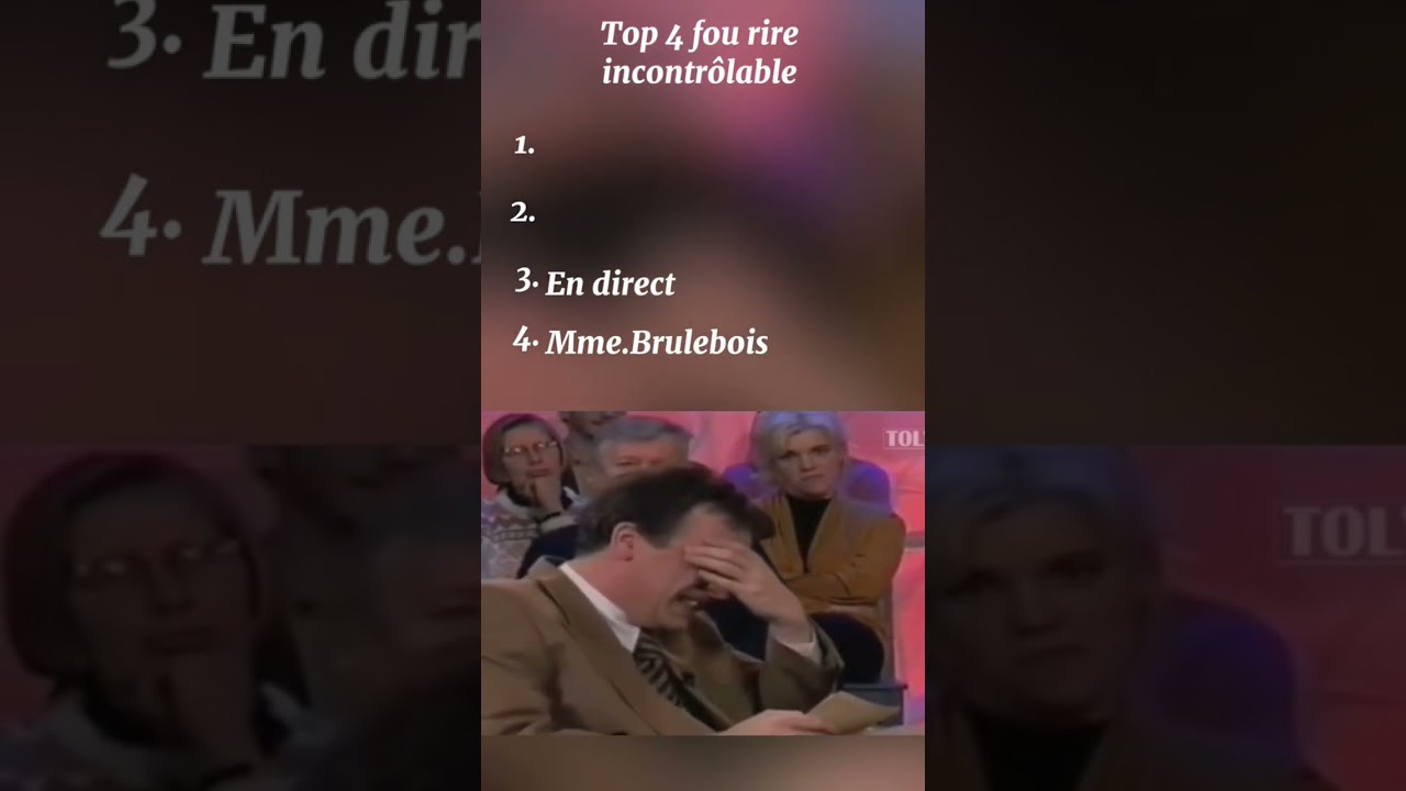 Top 4 fou rire incontr&ocirc;lable 🤣 #fourire #humour #drole