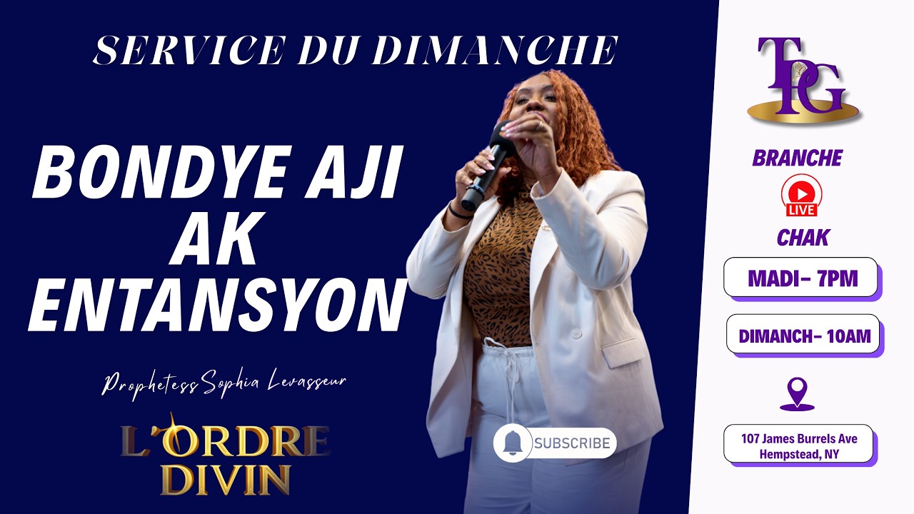 SERVICE DU DIMANCHE