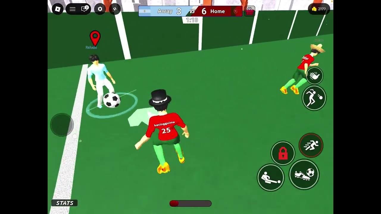 Roblox - Futebol de rua realista 