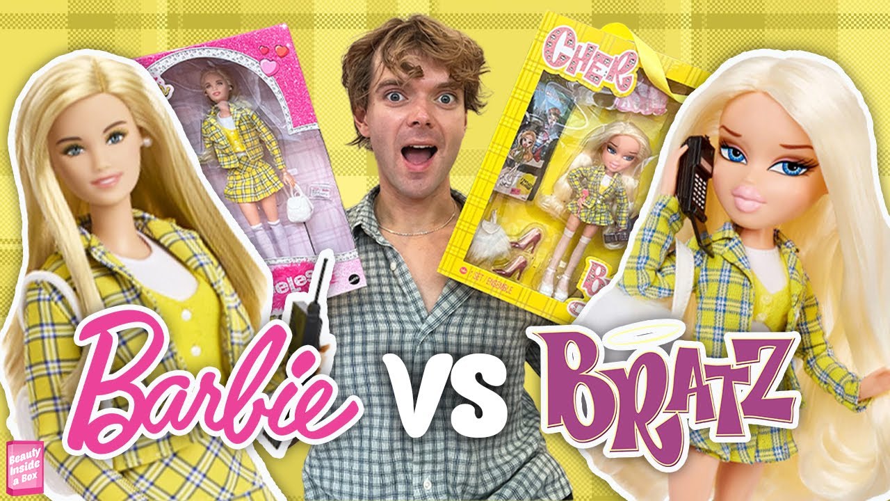 Clueless BARBIE VS BRATZ! Doll Comparison & Unboxing Review!