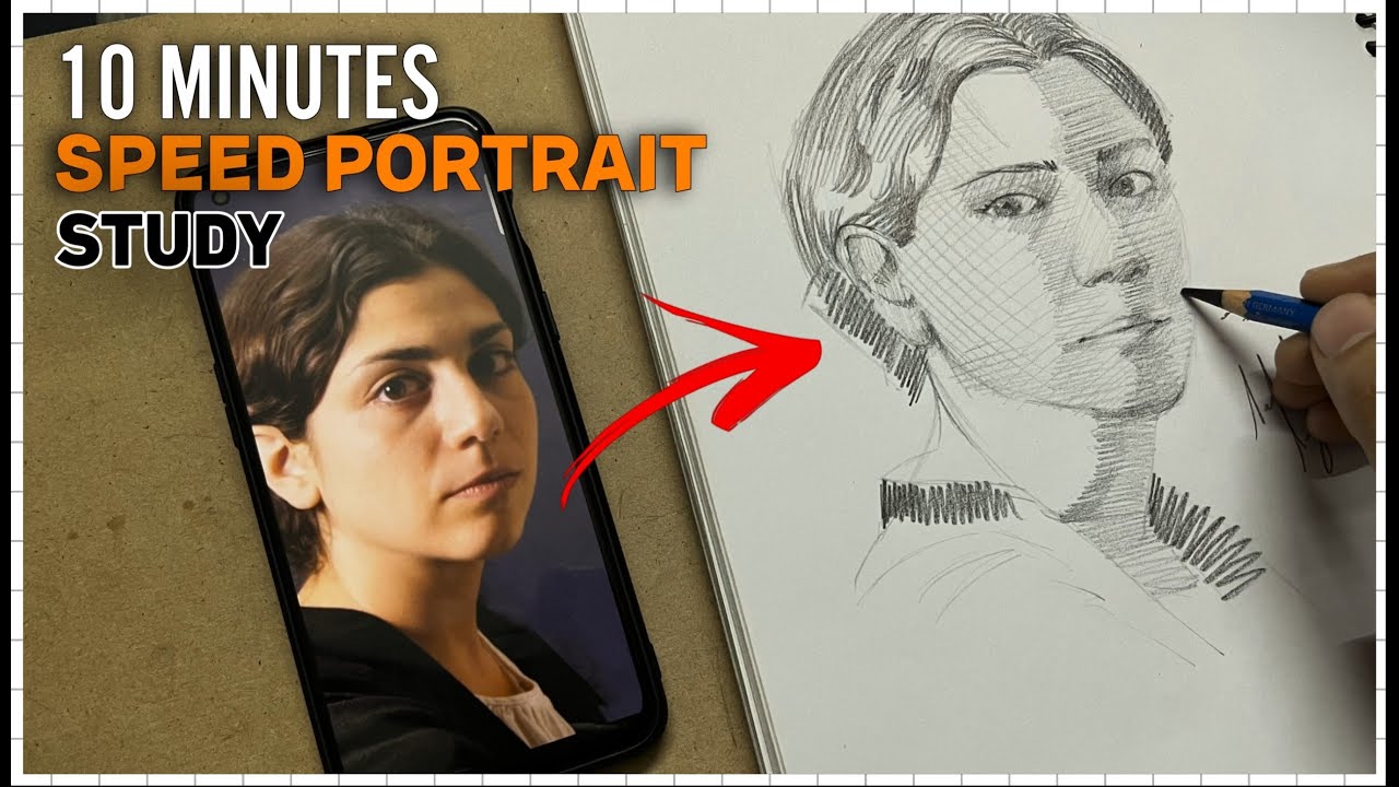 This is The BEST Way to Draw a Portrait | Learn to Draw in Speed