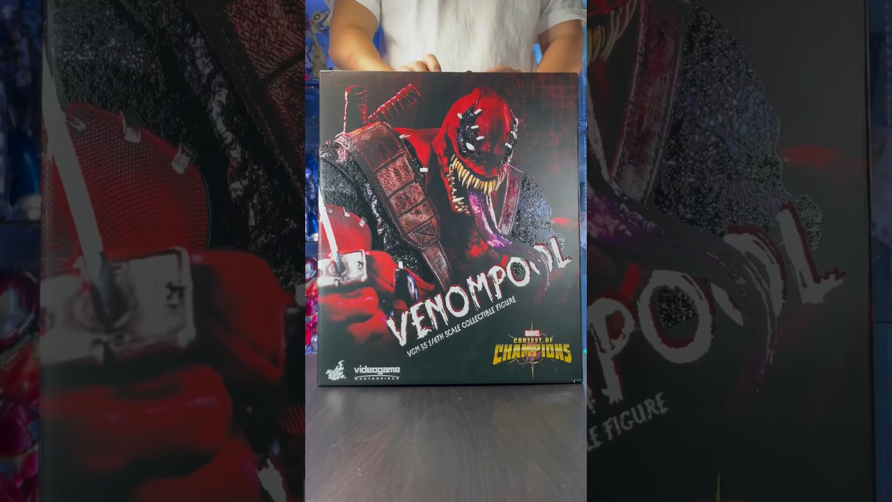 [ASMR UNBOXING] Hot toys Venompool #shorts #unboxing #asmr