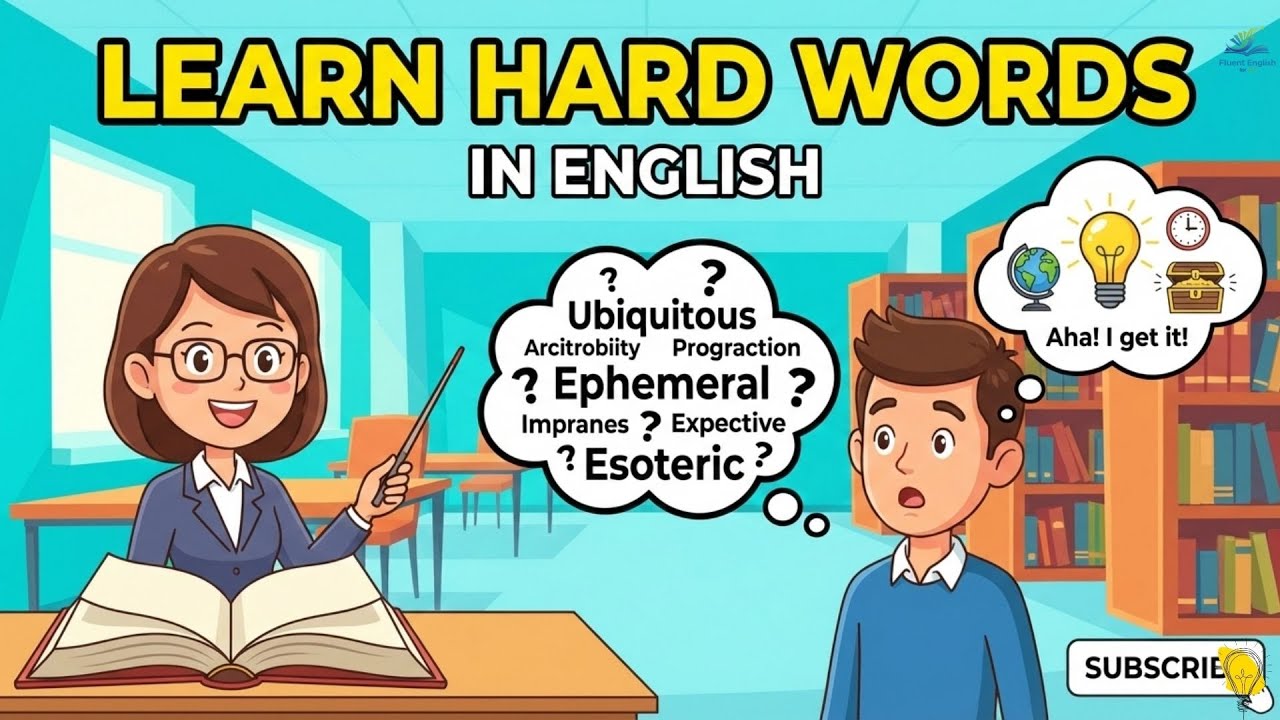 Learn Hard Words in English - Beginners | English Podcast