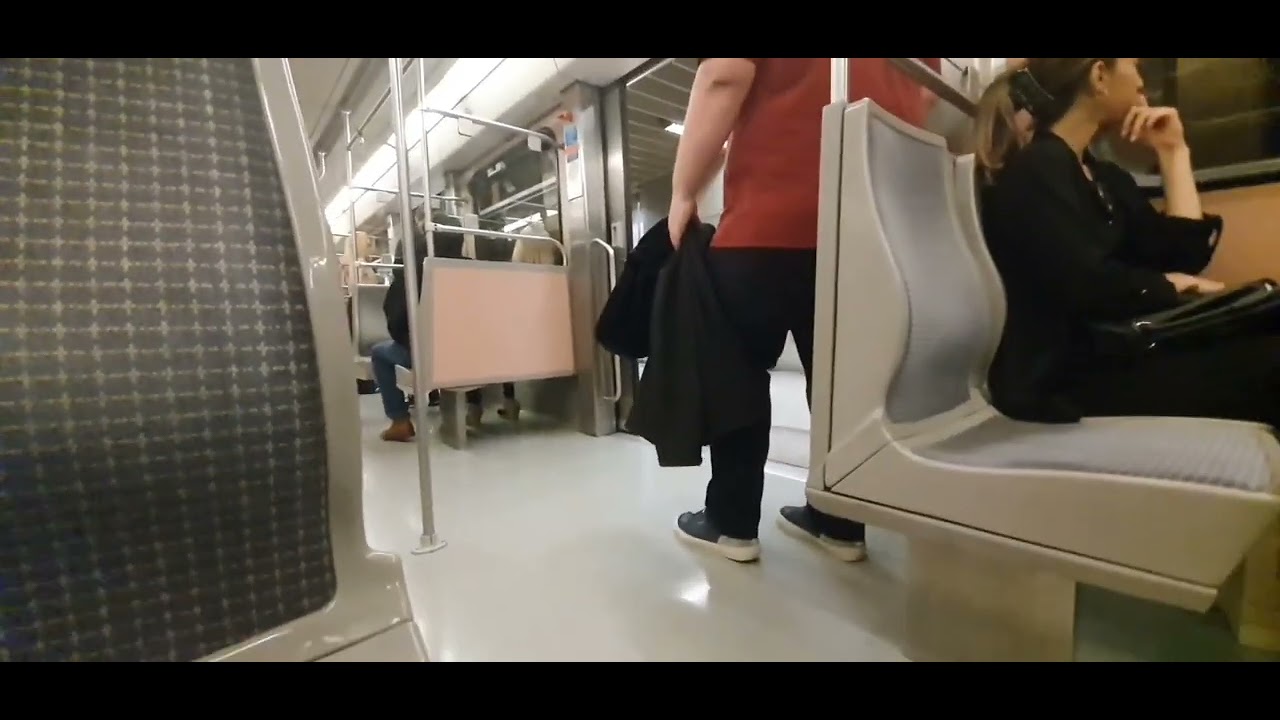 Athens Metro Anthoupoli to Syntagma (line 2)
