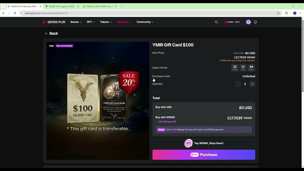 FREE YMIR TOKEN FREE  walang ginagawa  2wk per day na agad!