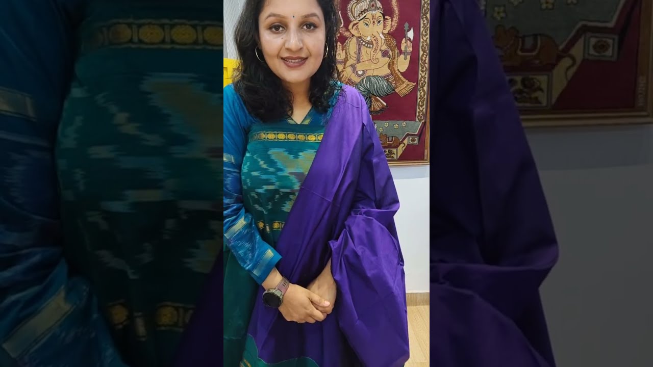 pochampally silk hand woven suit set@9992958156#officewear#
